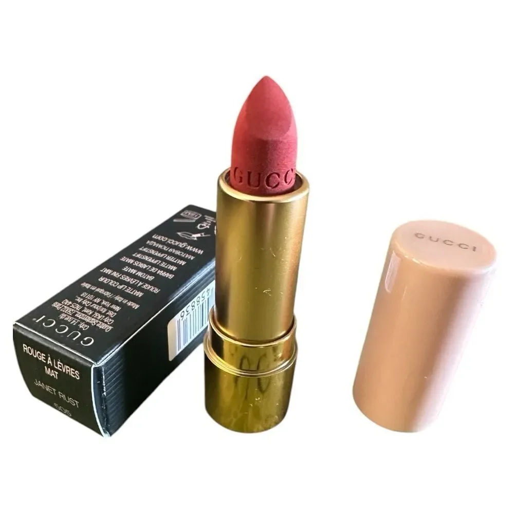 Gucci Rouge à Lèvres Mat Lipstick - Janet Rust 505 Gucci Rouge à Lèvres Lipstick - Picture 6 of 17
